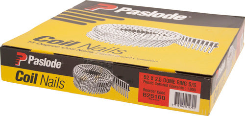 PAS COIL 52 X 2.5 RING S/S DOME