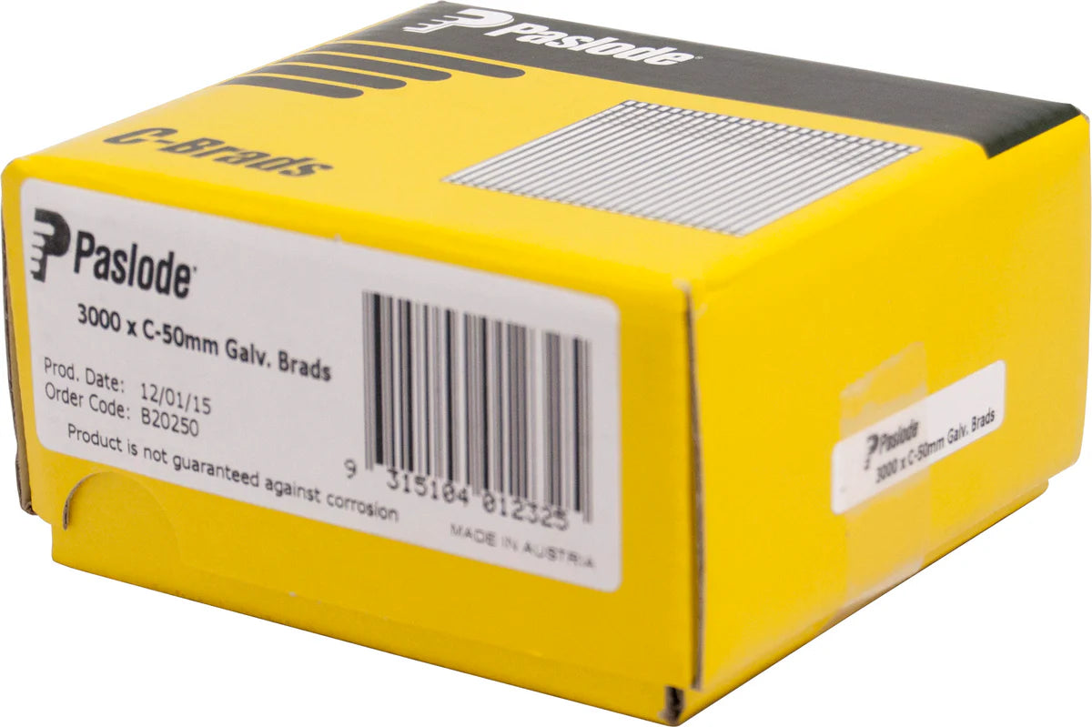 C50 BRADS PKT 3000