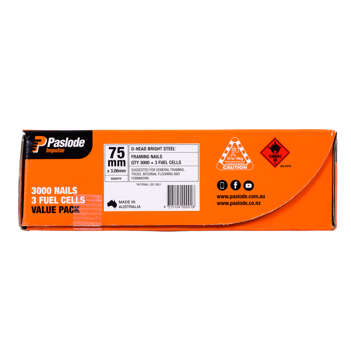 IMPULSE 75 X 3.06 BRT VP