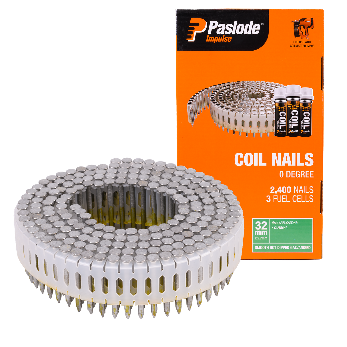 COIL 32 X 2.7MM SMOOTH HDG