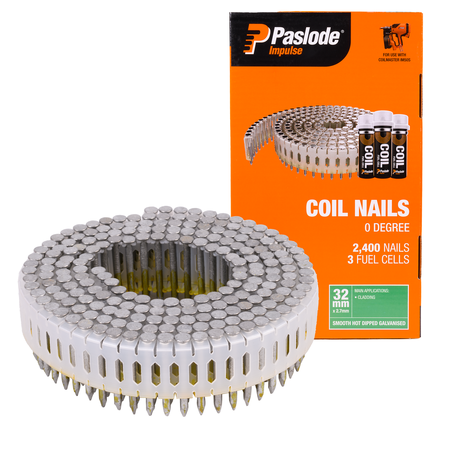 COIL 32 X 2.7MM SMOOTH HDG