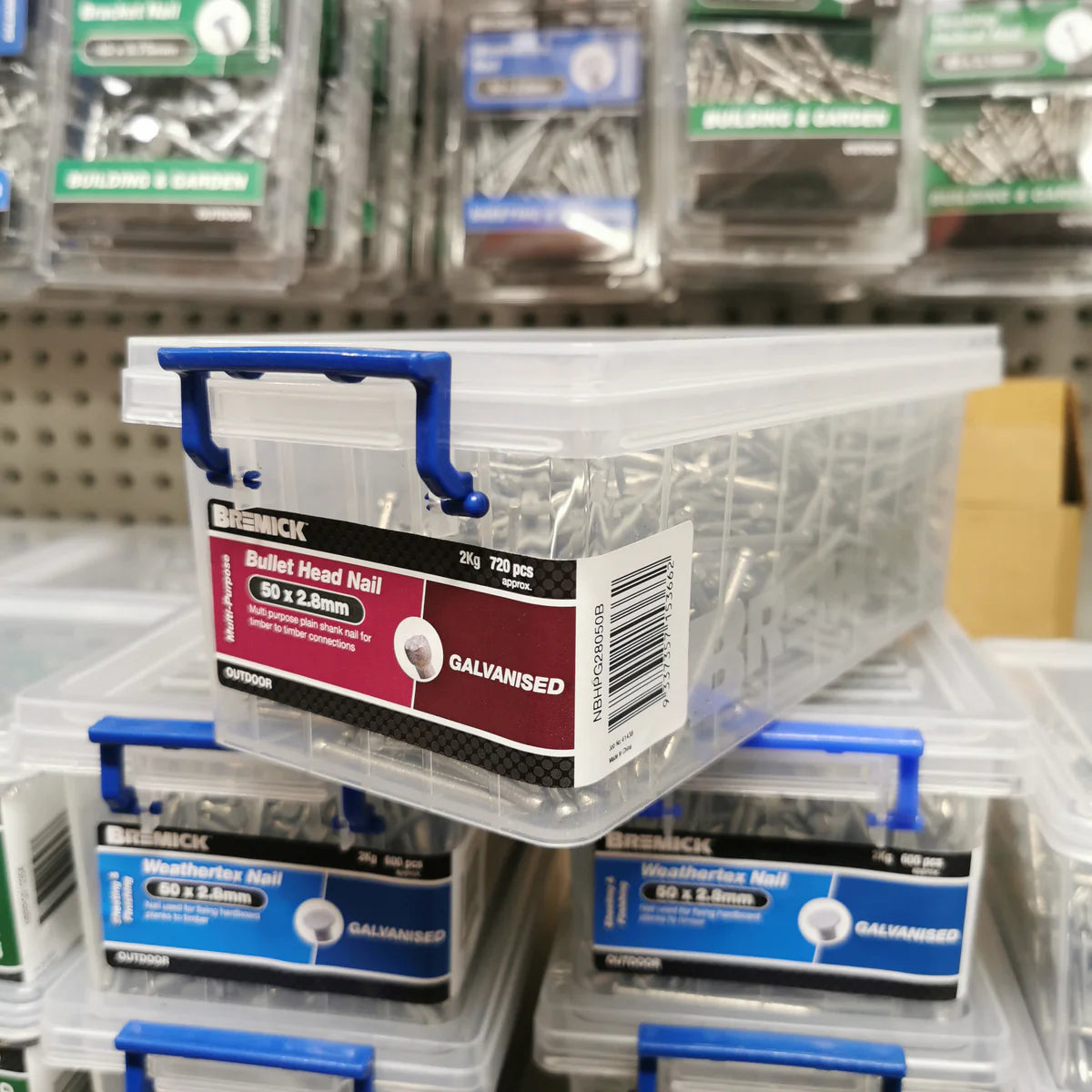 BULLET HEAD NAIL GAL 50 X 2.8MM (2KG) 720pcs