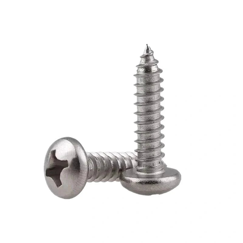 BUTTON HEAD SCREWS NDL PT 8-15X25 - 100PCS