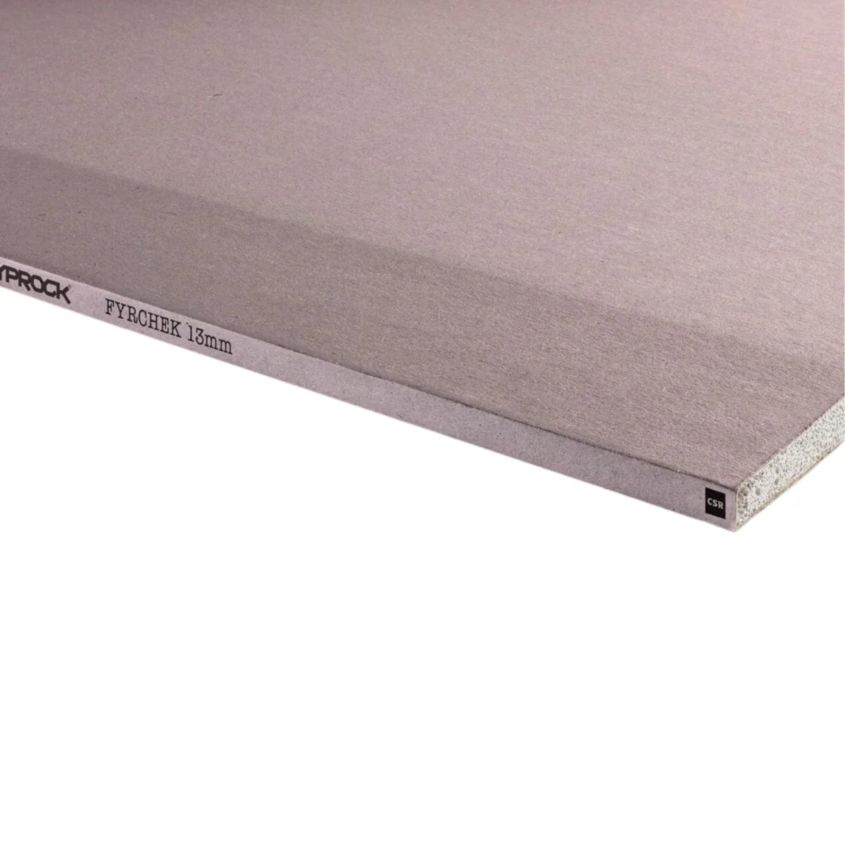 Gyprock Fyrchek Plasterboard 13mm 1200mm x 2700mm Recessed