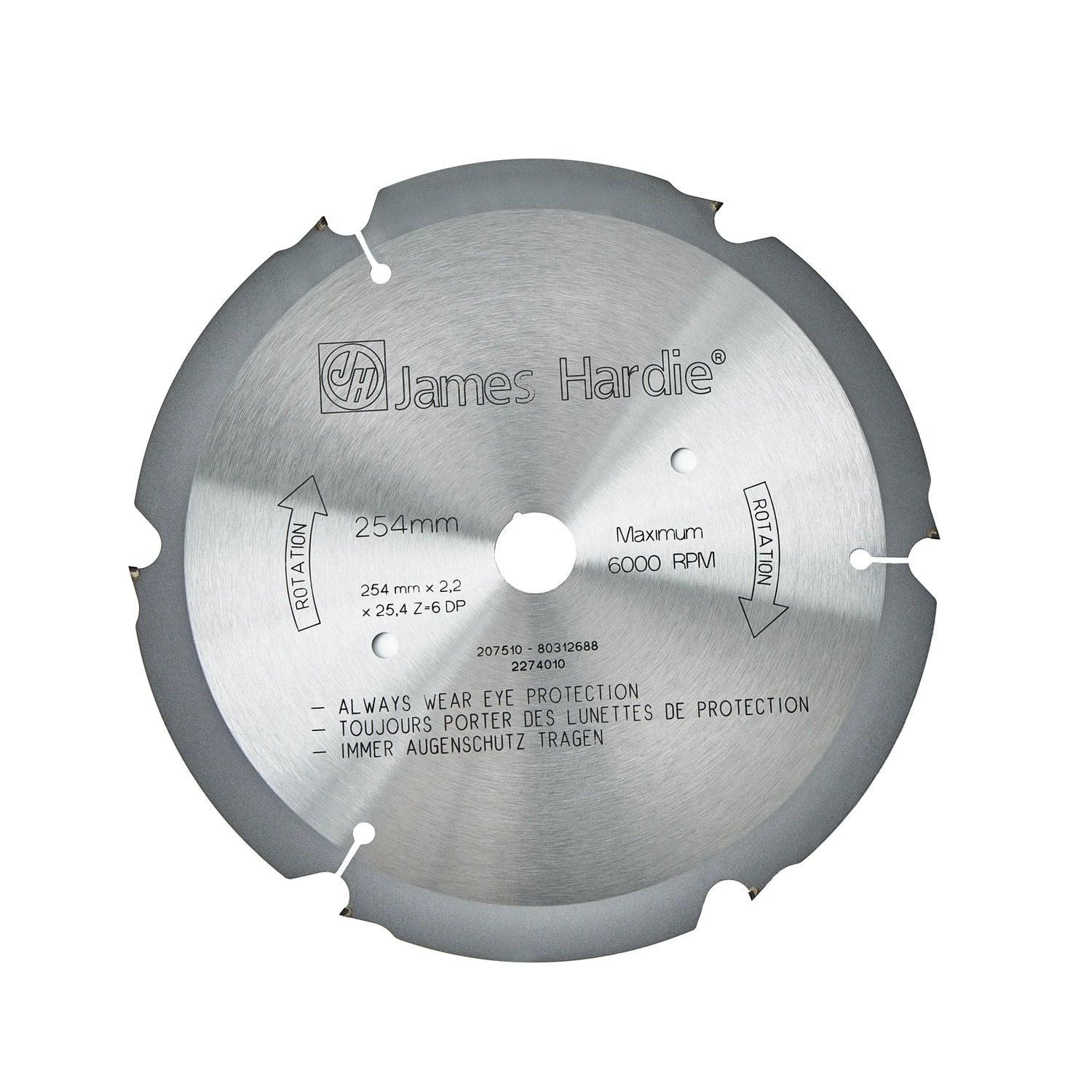HARDIE 254MM SAW BLADE