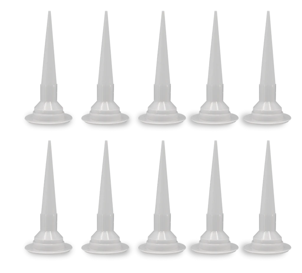 NOZZELES -CLEAR PK OF 10