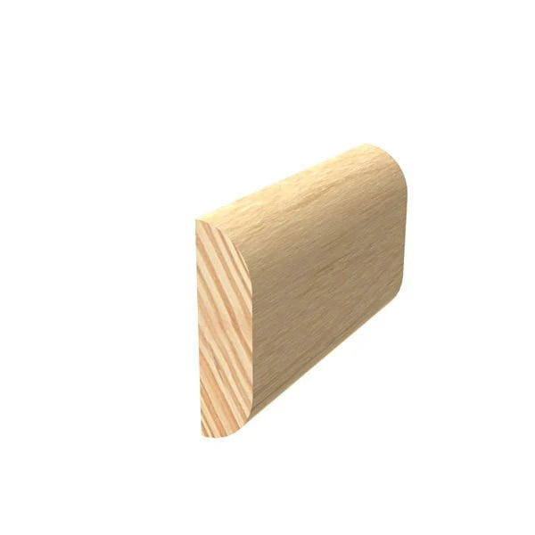 EDGING ROUND 30X8MM PINE CL