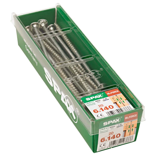 SPAXPACI 6 X 140 DELTA-SEAL W/H 200