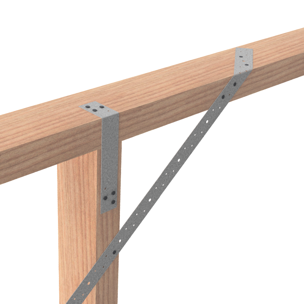 BRACEMATE PUNCHED 30MM X 0.8MM X 30MT