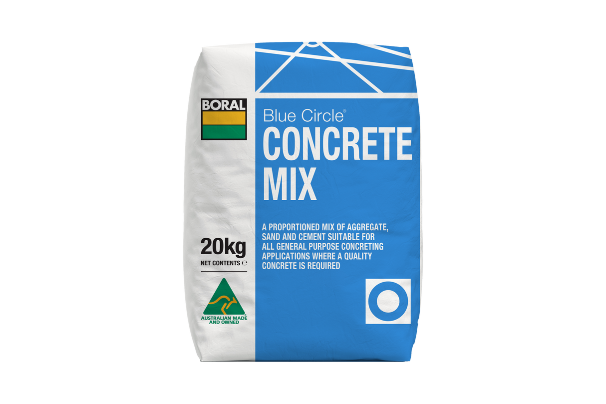 BORAL BLUE CIRCLE CONCRETE MIX