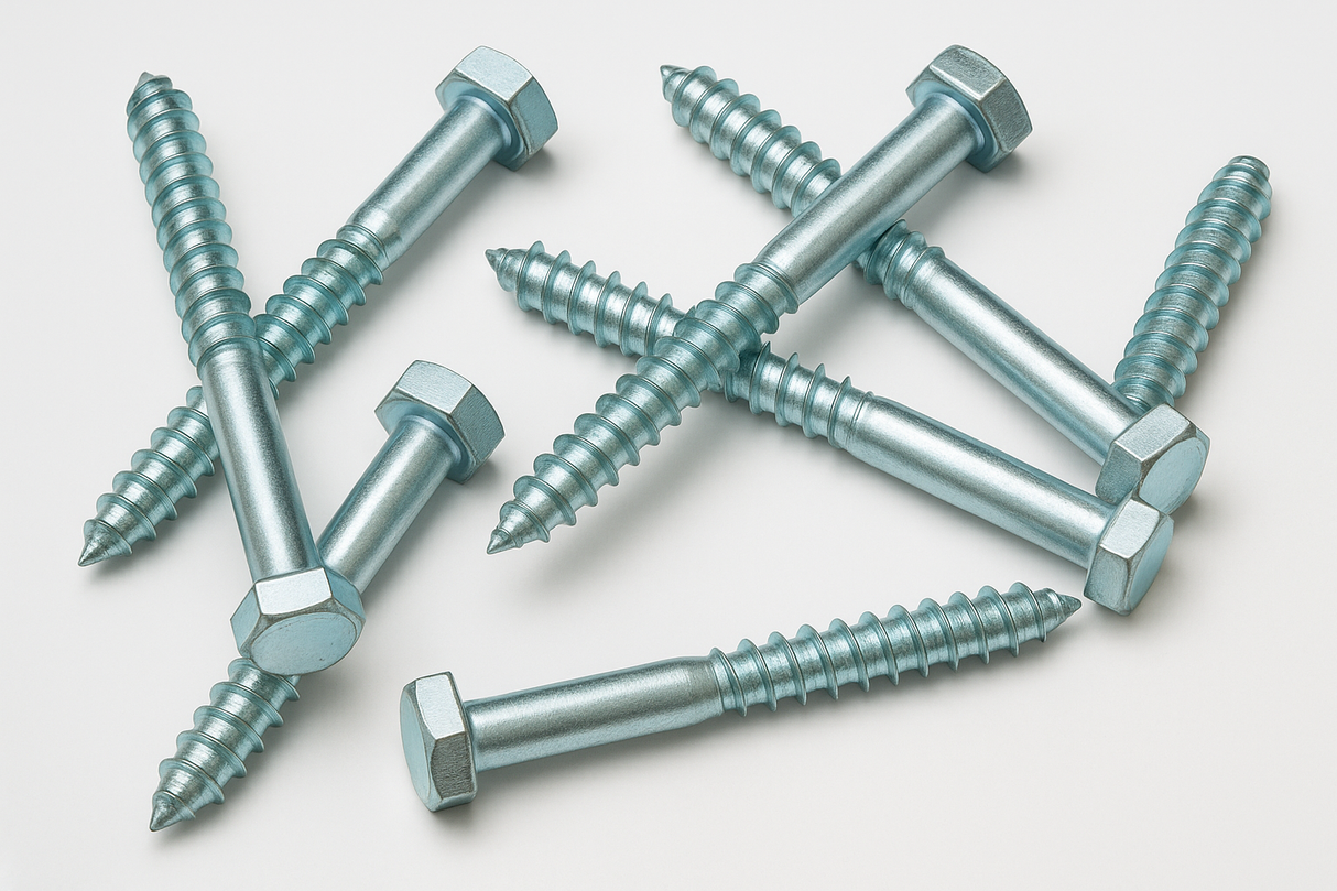 COACH SCREW GAL 12 X 130 - LOOSE