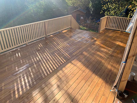 WHITE MAHOGANY DECKING