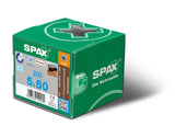 SPAXPACI-DECKING 5 X 50 A2 200