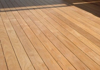 135X19 WHITE MAHOGANY DECKING S&B