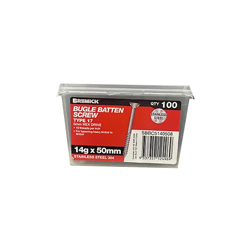 BUGLE BATTEN 14-10X50 CL3 - 100PCS
