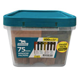 WINDOW PACKERS 75MM - 600PK