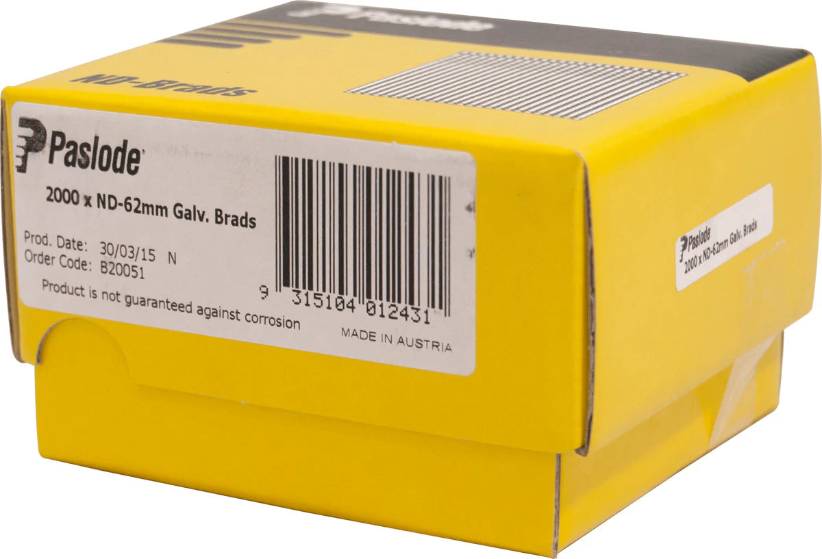 ND62 BRADS PKT 2000