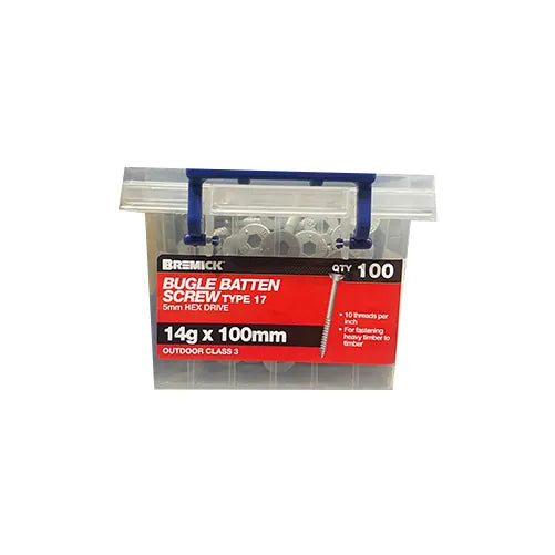 BUGLE BATTEN 14-10X100 CL3 - 100PCS