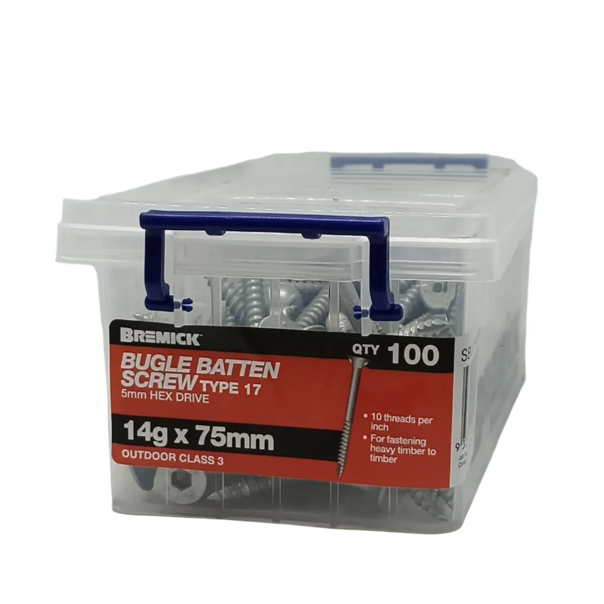 BUGLE BATTEN 14-10X75 CL3 - 100PCS