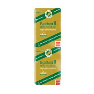 Bradford Glasswool HP Wall Batt R2.0 12 Pack 1160mm x 420mm x 75mm