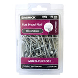 FLAT HEAD NAIL GAL 50 X 2.8MM (500G) 175pcs