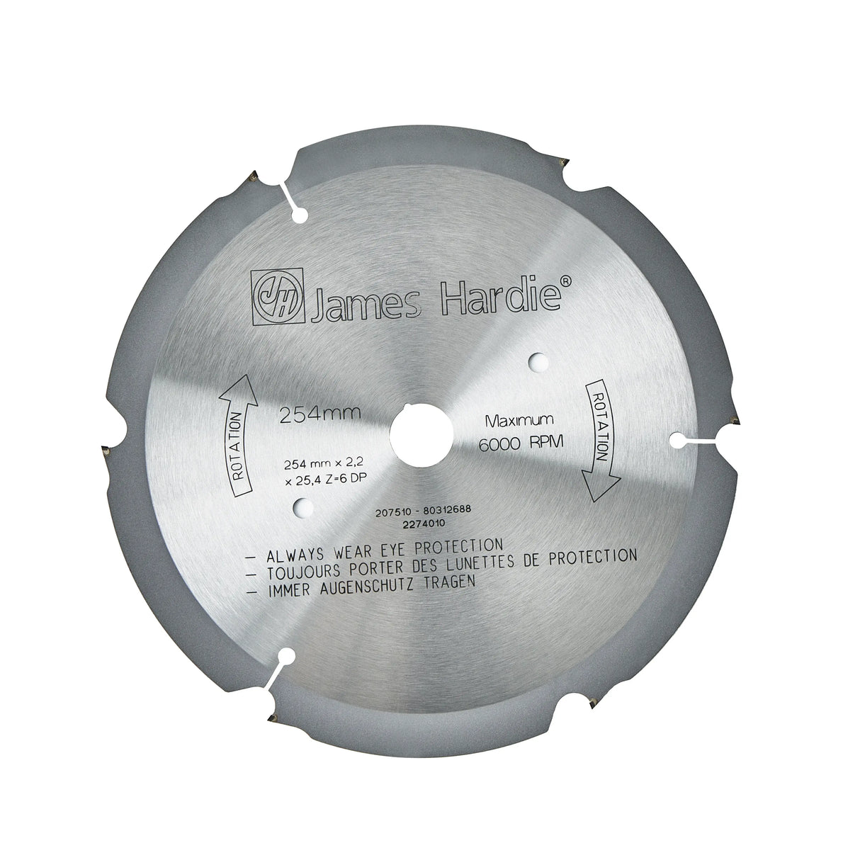 HARDIE 254MM SAW BLADE