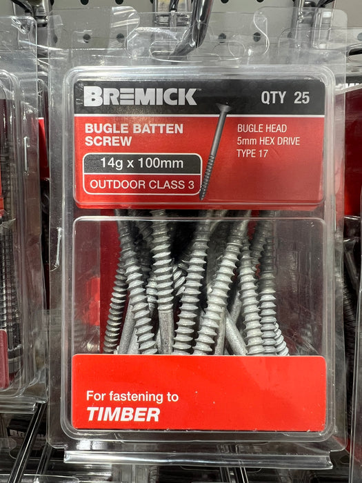 Bugle Batten Screws