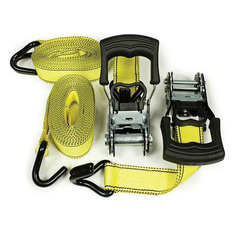 RATCHET TIE DOWN 38MM X 5M 2PK