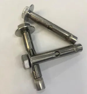 SLV ANCHOR W/NUT GAL 12MMX130 - BOX OF 20PCS