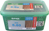 SPAXPACI-DECKING VALUE-PACK 5 X 60 A2 600
