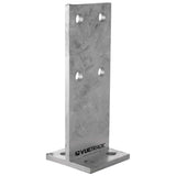 T-BLADE POST SUPPORT - 80MM X 80MM - 250MM BLADE  10.0MM WALL