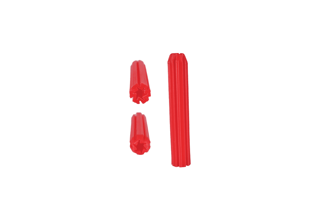 W/PLUG PVC RED 6MMX35