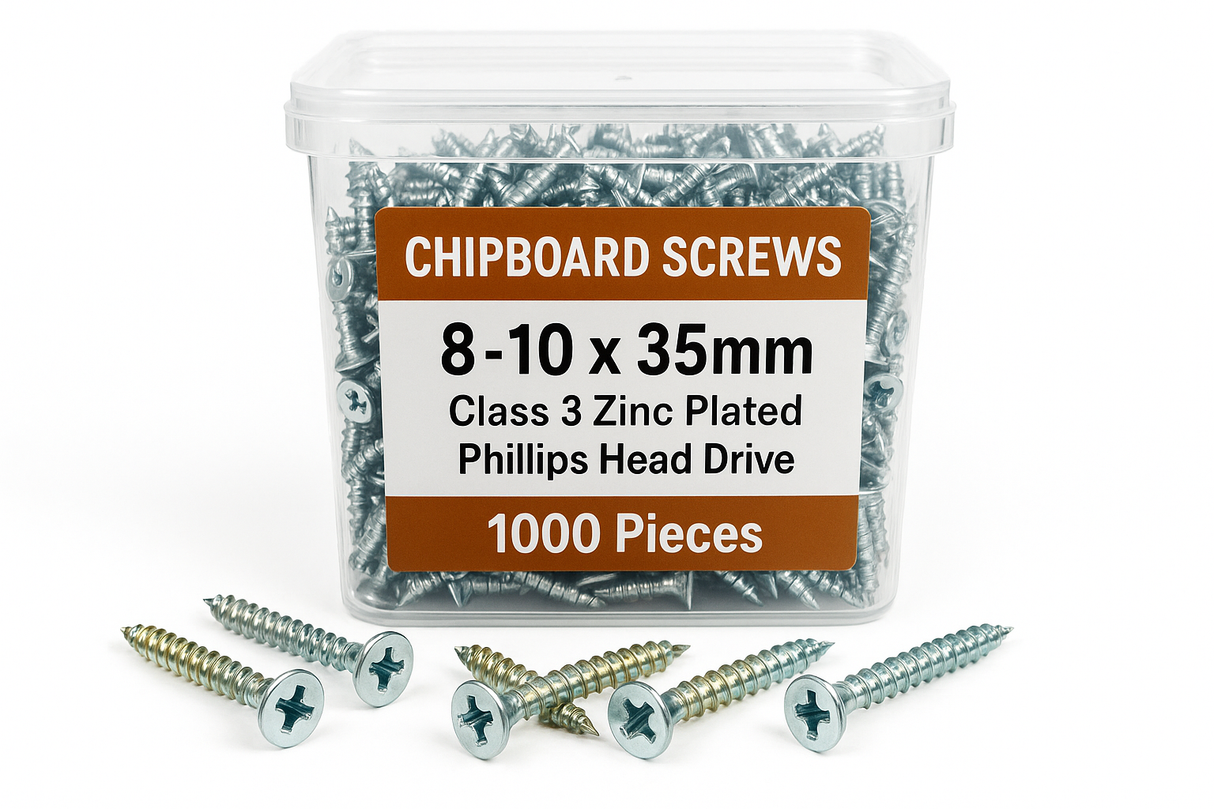 CHIPBD SCREW 8-10X35 CL3 PHIL 1000pcs