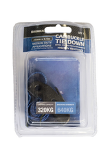 CAMBUCKLE TIE DOWN 25MM X 50CM 1PK
