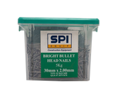 BRIGHT BULLET HEAD NAILS 30MM X 2.00MM 5KG
